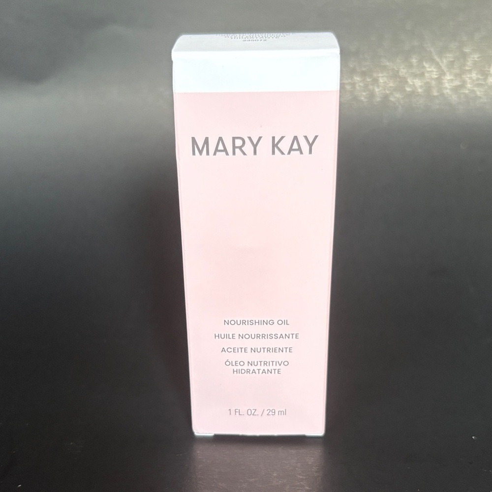 Mary Kay Nourishing Oil in Pink and White Box. New